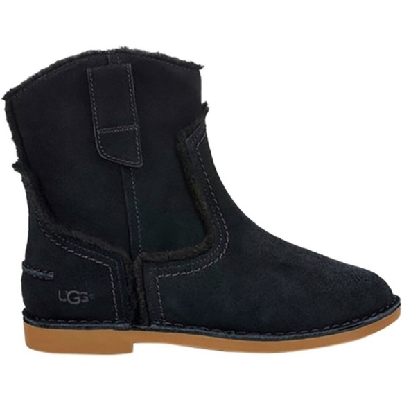 UGG Catica Black Ankle Boot - Picture 1 of 15